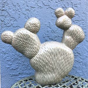 Ceramic Cacti Tres by Lina Cofán for Hay sculpture Cactus